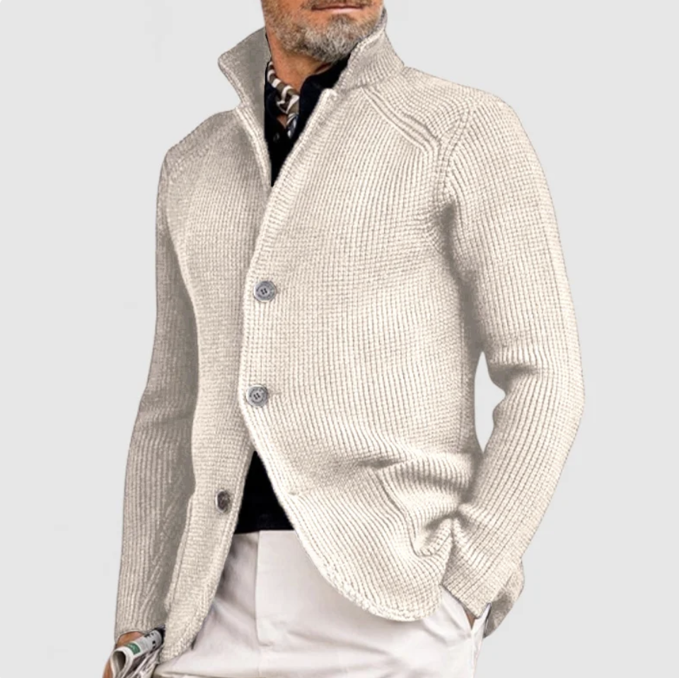 George – Clássica Casaco de Malha Masculino