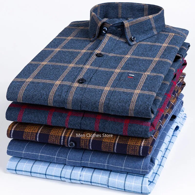 Louis – Camisa de Algodão Xadrez