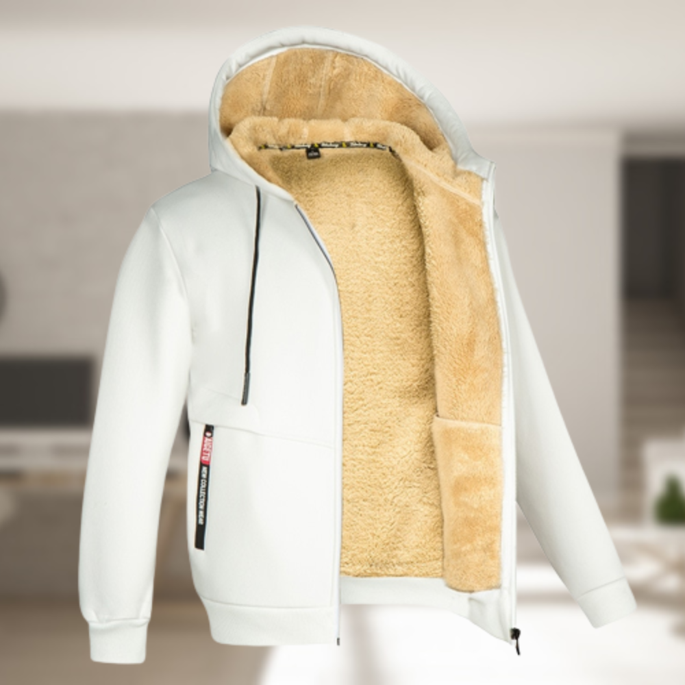 Andrew – Casaco de inverno com capuz de lã