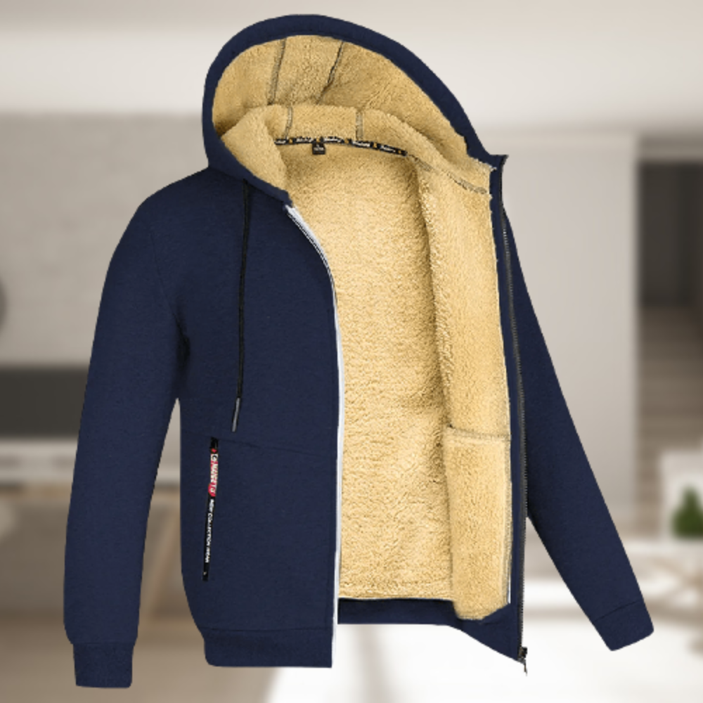 Andrew – Casaco de inverno com capuz de lã