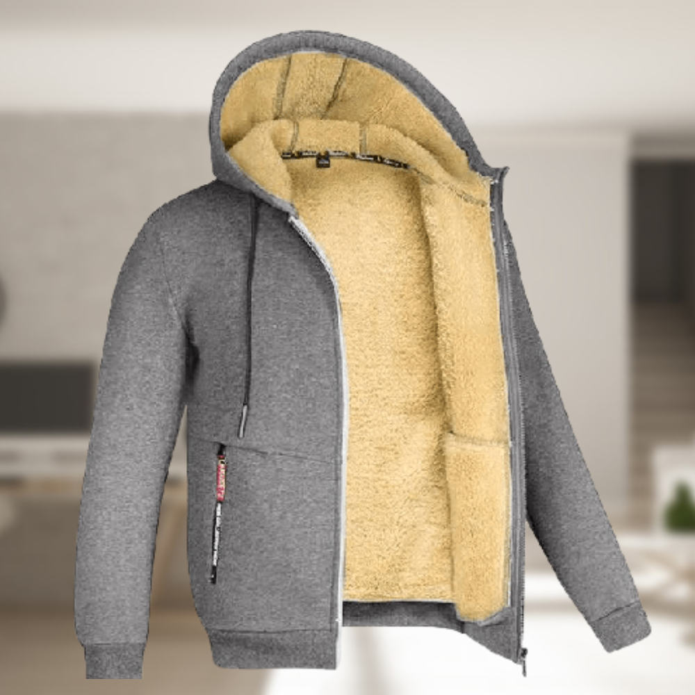 Andrew – Casaco de inverno com capuz de lã