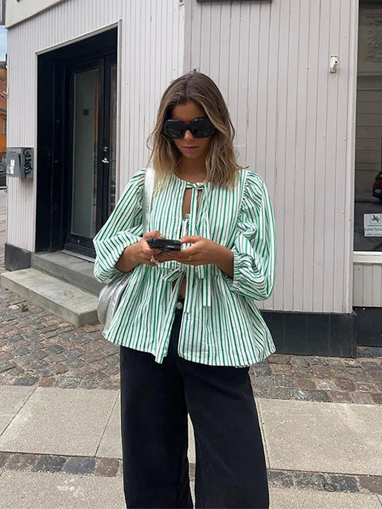 Marta – Blusa Listrada