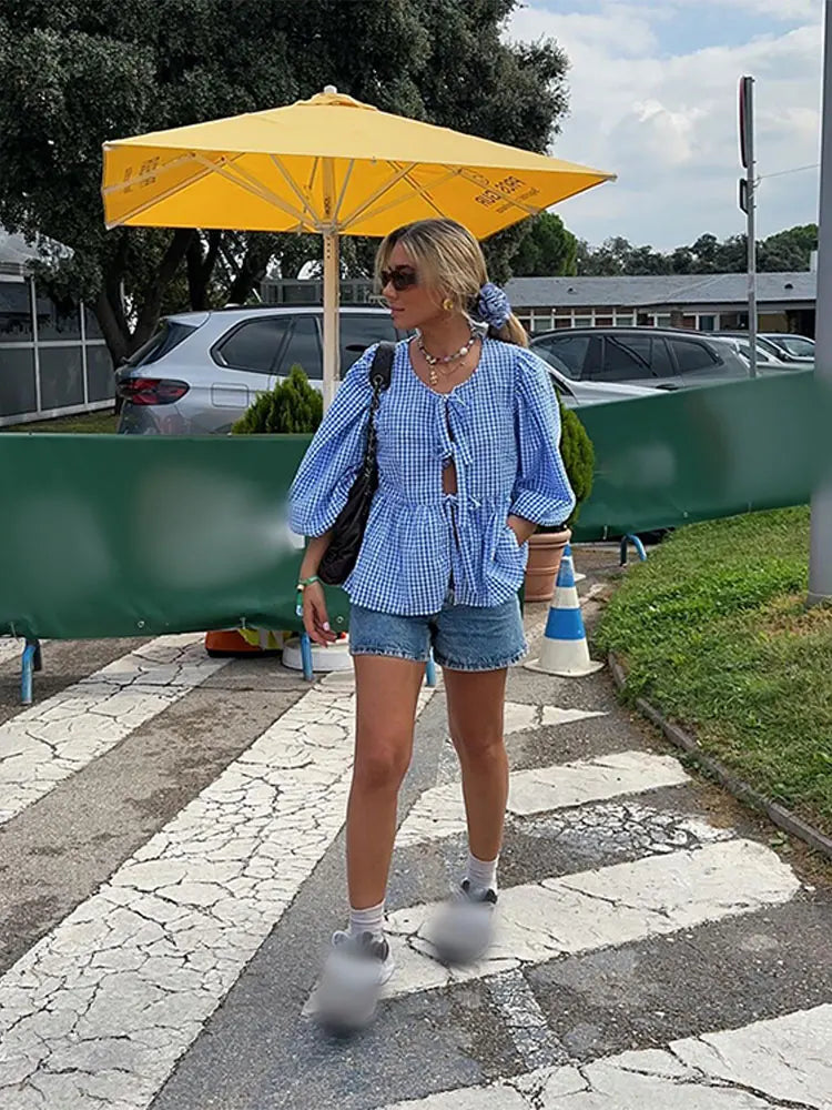 Marta – Blusa Listrada
