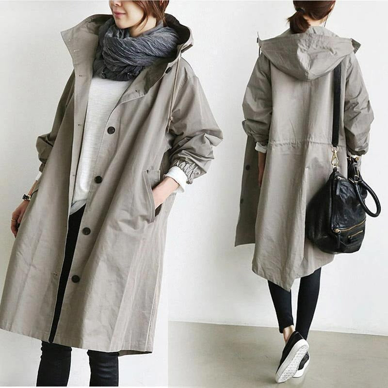 Maren – Trenchcoat Mulher Leve Impermeável