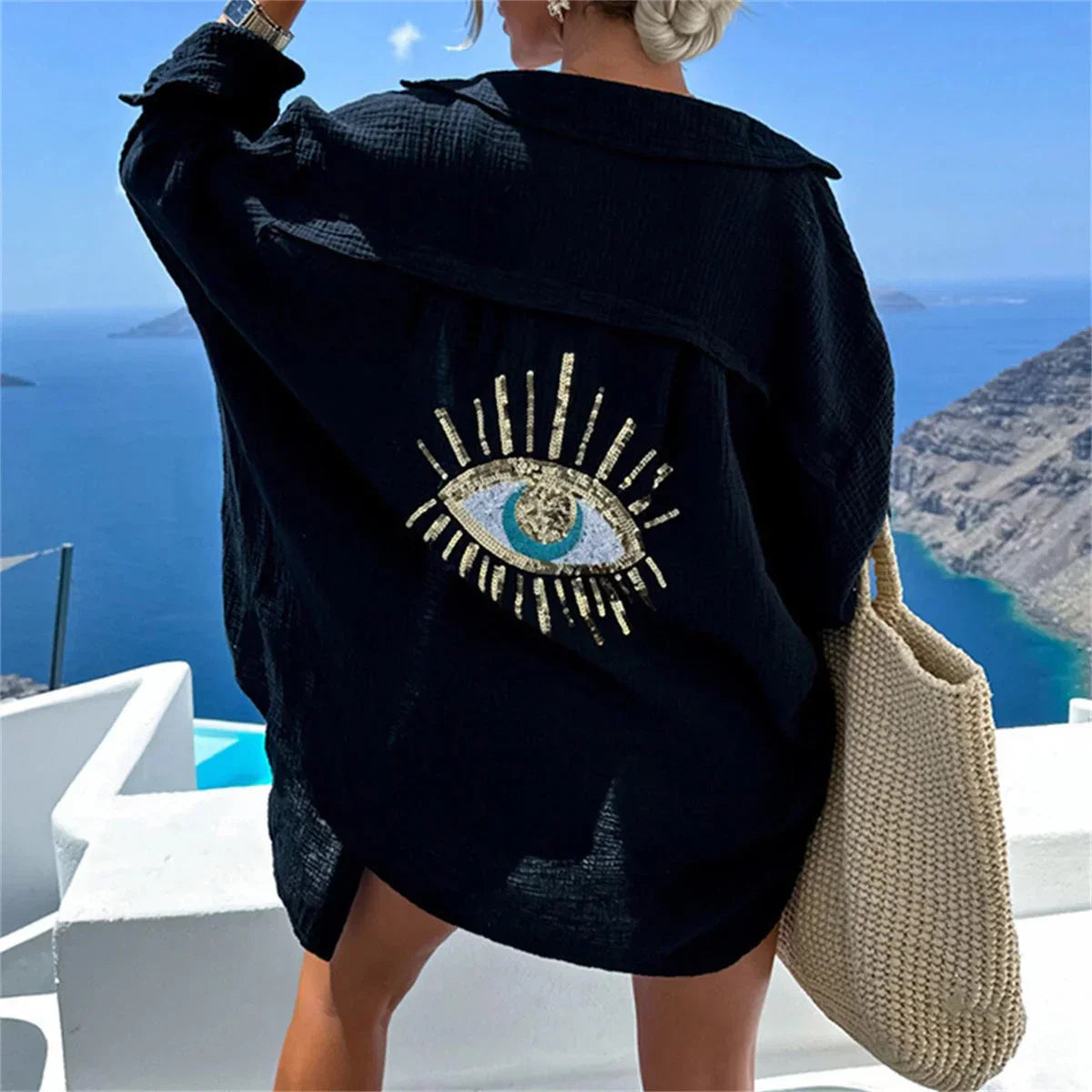Giada – Kimono Bordado Oversize