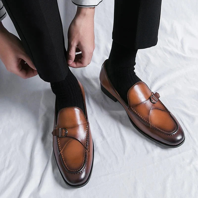Bradley - Elegant formal leather shoes for men