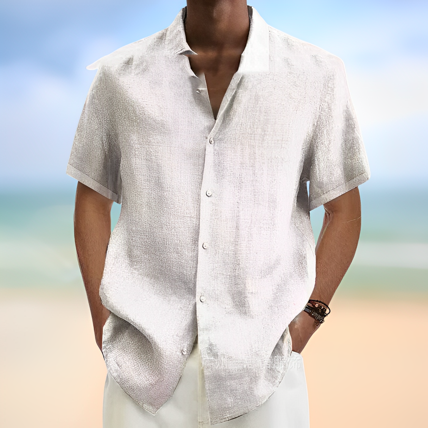 Joris – Camisa de Manga Curta para o Verão