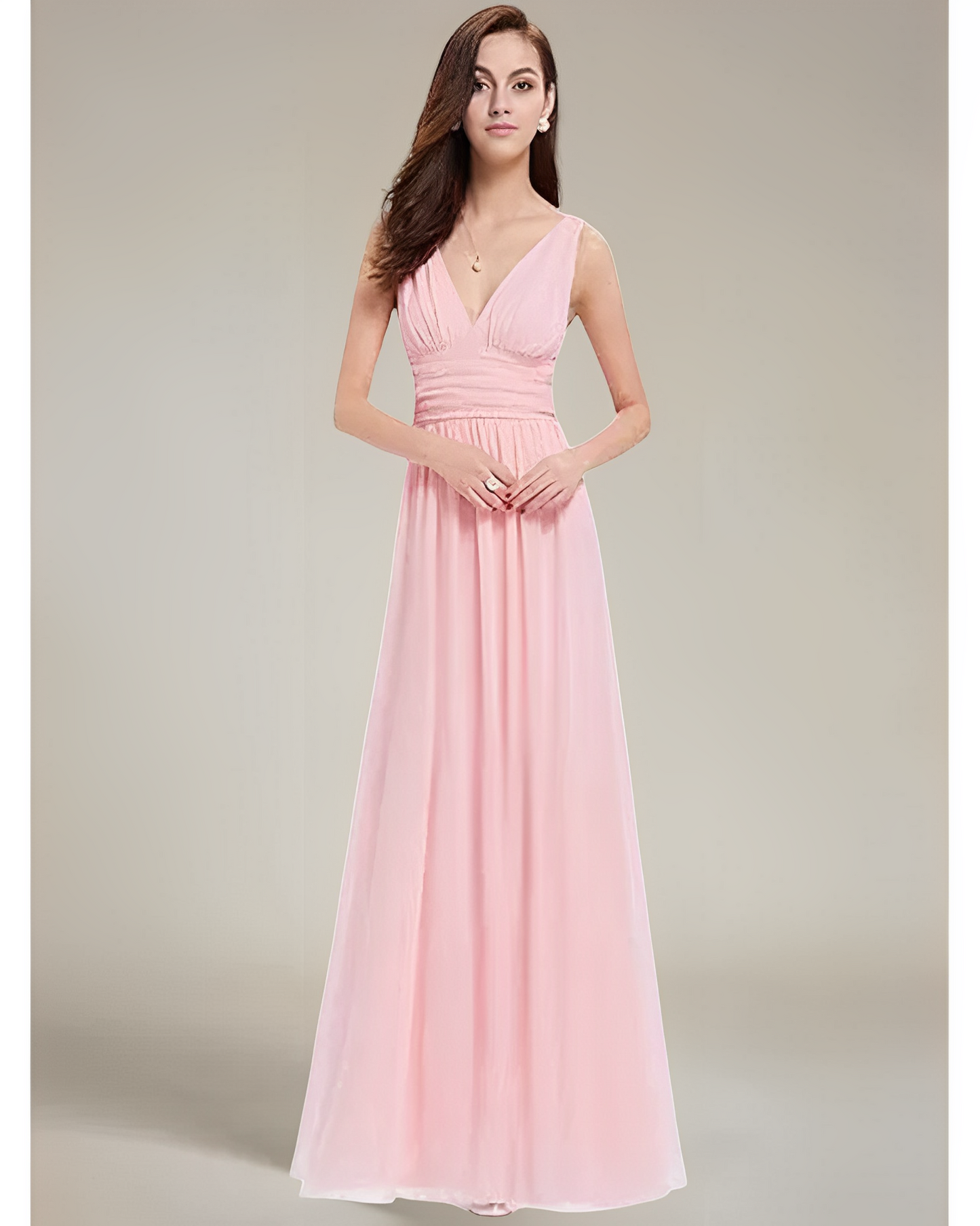 Estelle – Vestido Sem Mangas Decote V