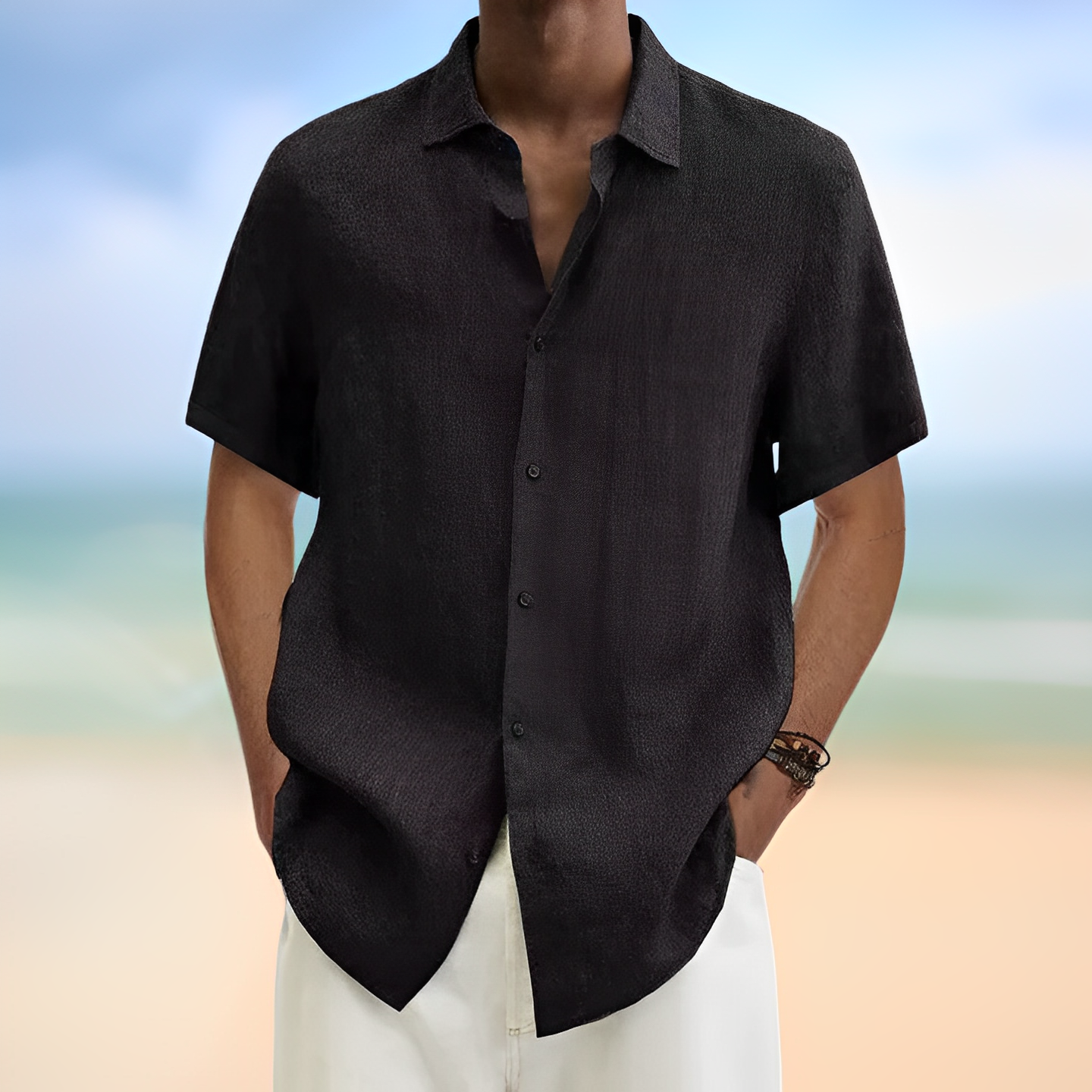 Joris – Camisa de Manga Curta para o Verão