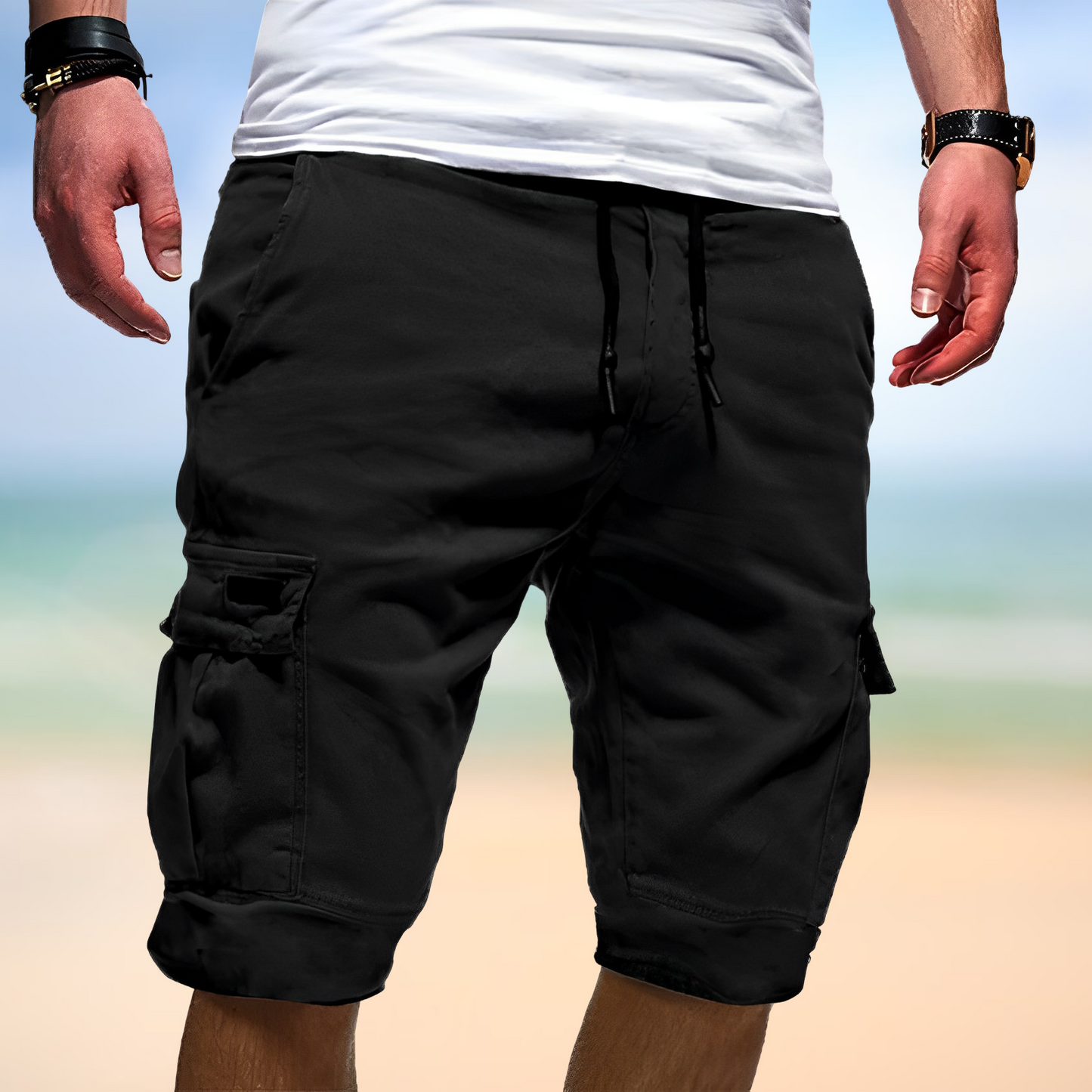 Jonas – Cargo-Shorts no Estilo de Rua