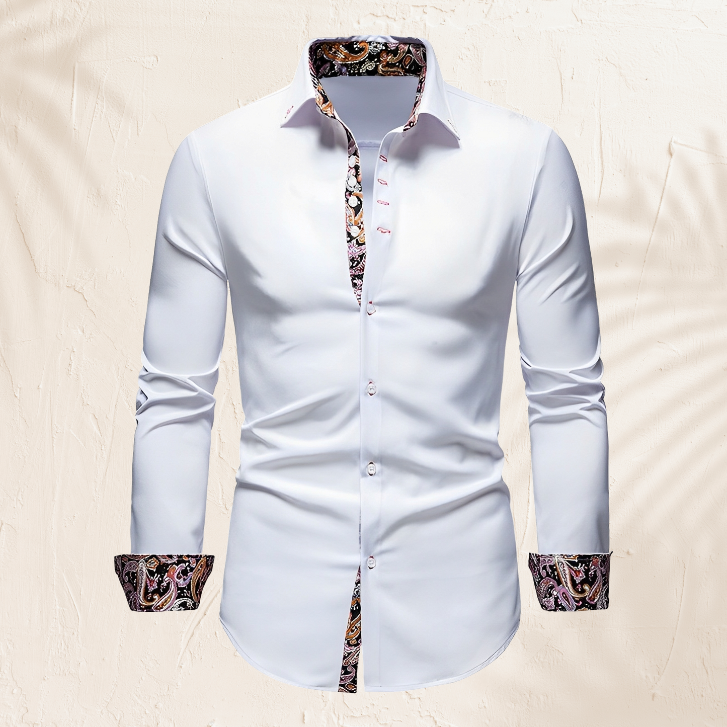 Ben – Moderno Camisa de Manga Longa para Homens