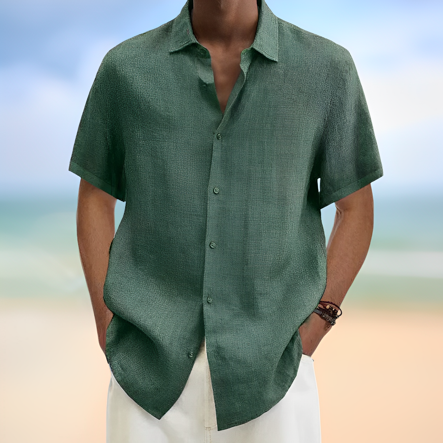 Joris – Camisa de Manga Curta para o Verão