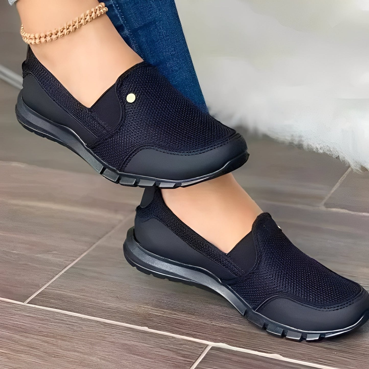 Dorothy - Slipper de Malha Casual para Mulheres