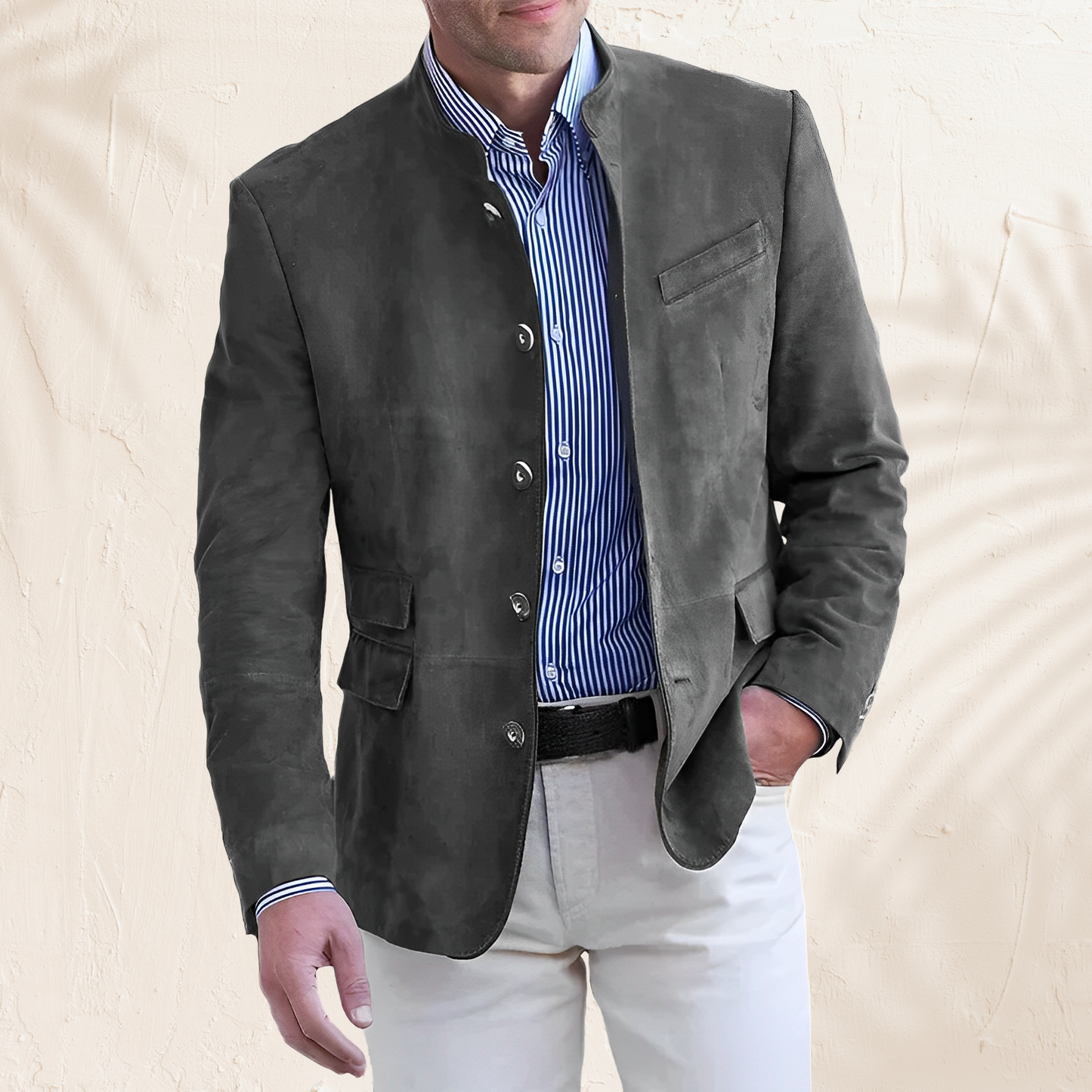 Philip – Casaco de Outono com Abotoamento para Homens