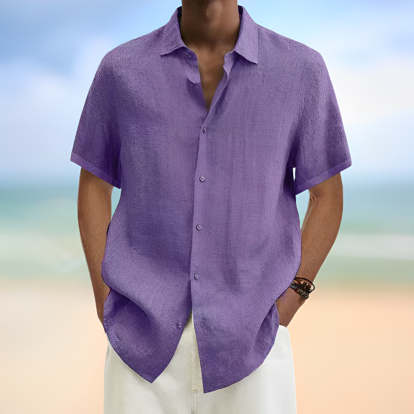 Joris – Camisa de Manga Curta para o Verão
