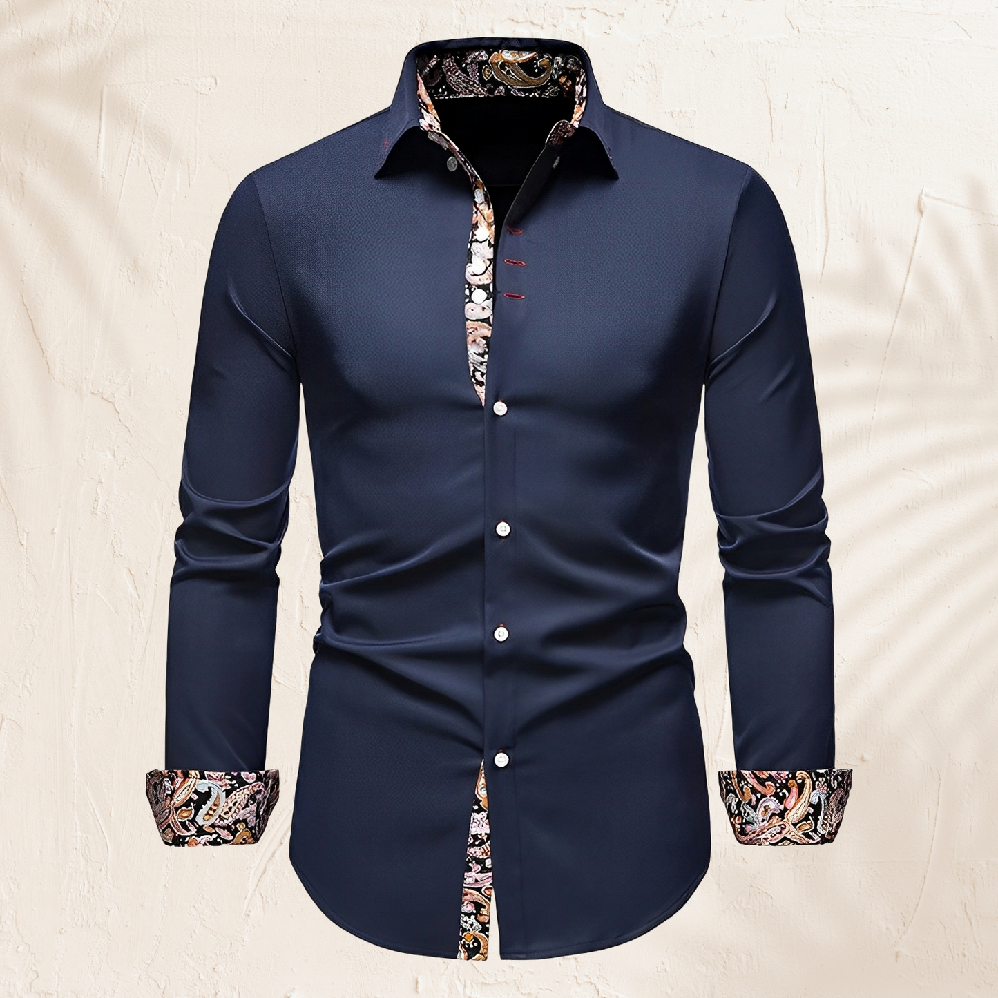 Ben – Moderno Camisa de Manga Longa para Homens