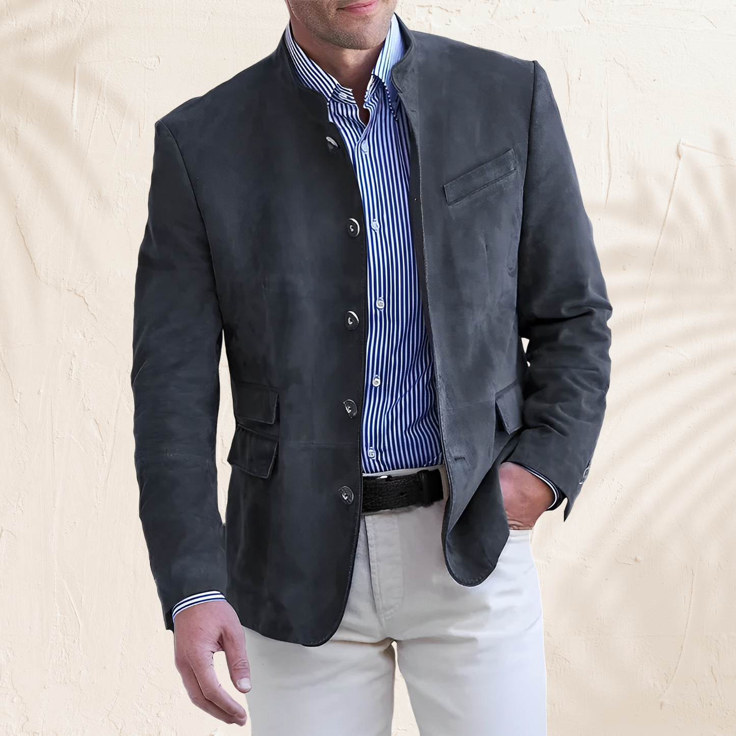 Philip – Casaco de Outono com Abotoamento para Homens