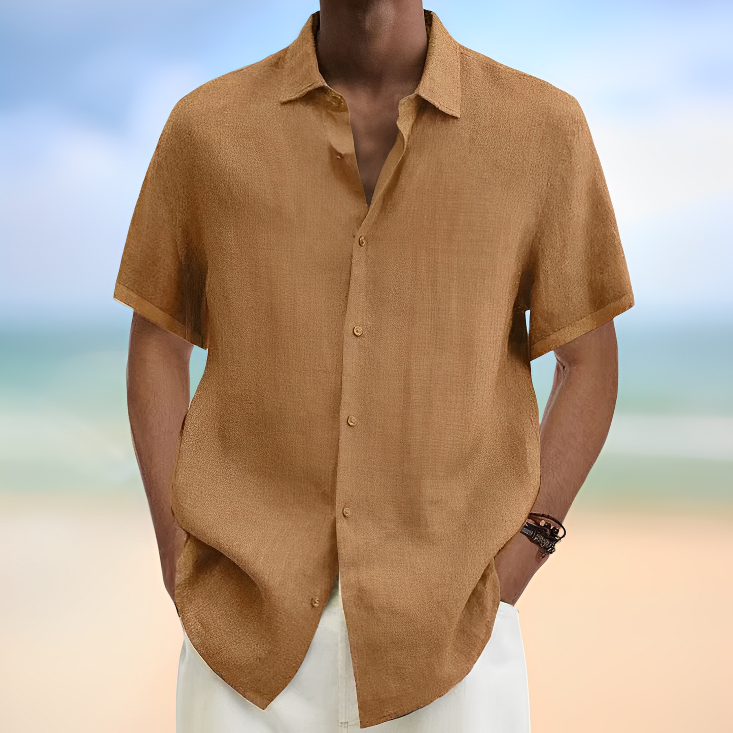 Joris – Camisa de Manga Curta para o Verão