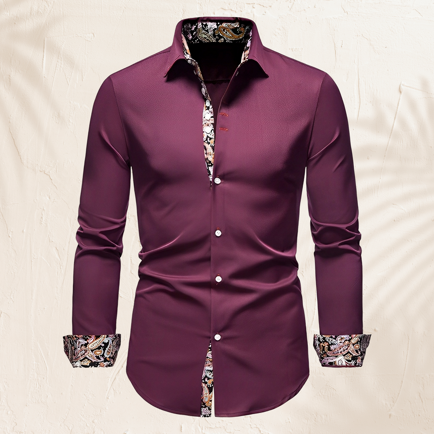 Ben – Moderno Camisa de Manga Longa para Homens
