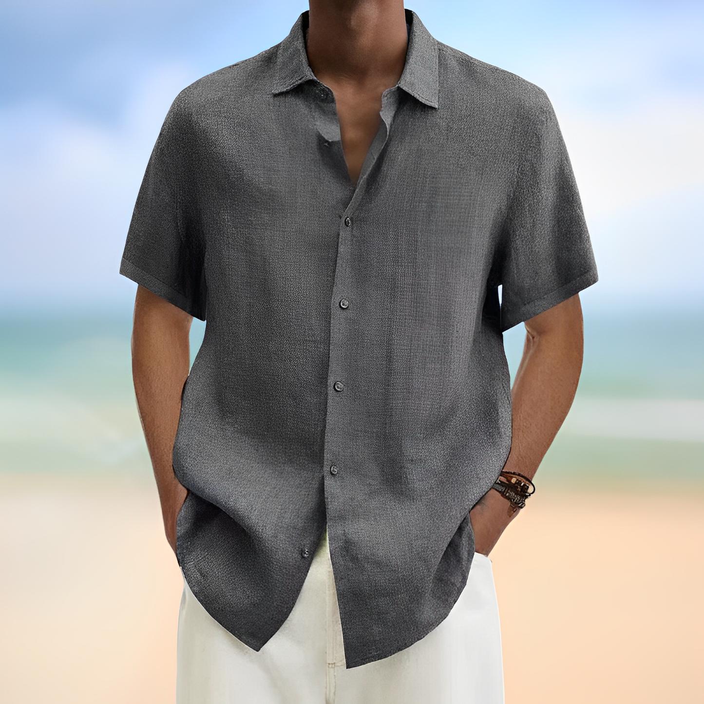 Joris – Camisa de Manga Curta para o Verão