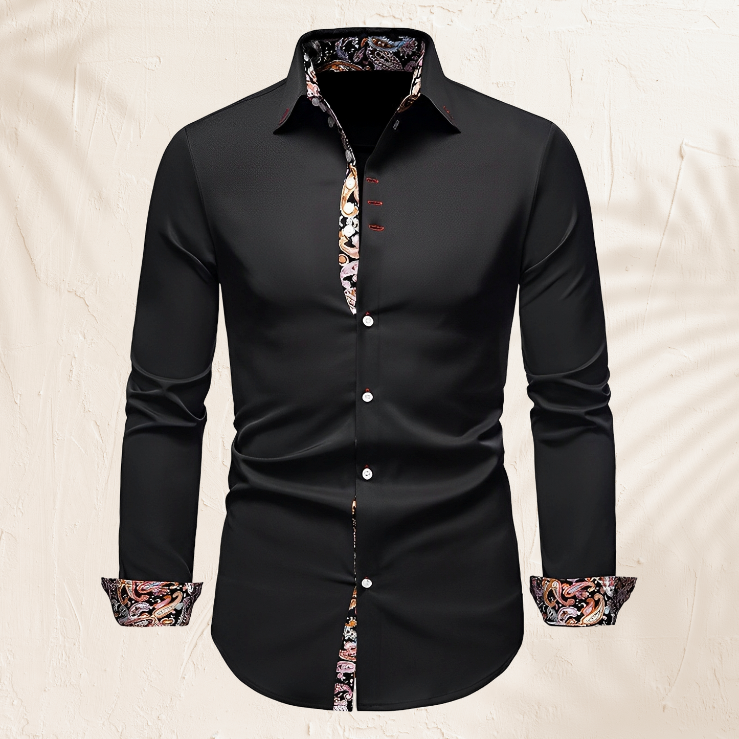 Ben – Moderno Camisa de Manga Longa para Homens