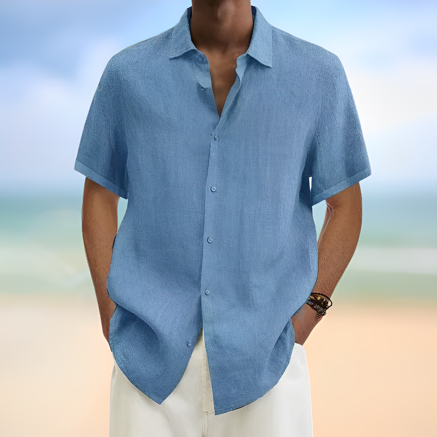 Joris – Camisa de Manga Curta para o Verão