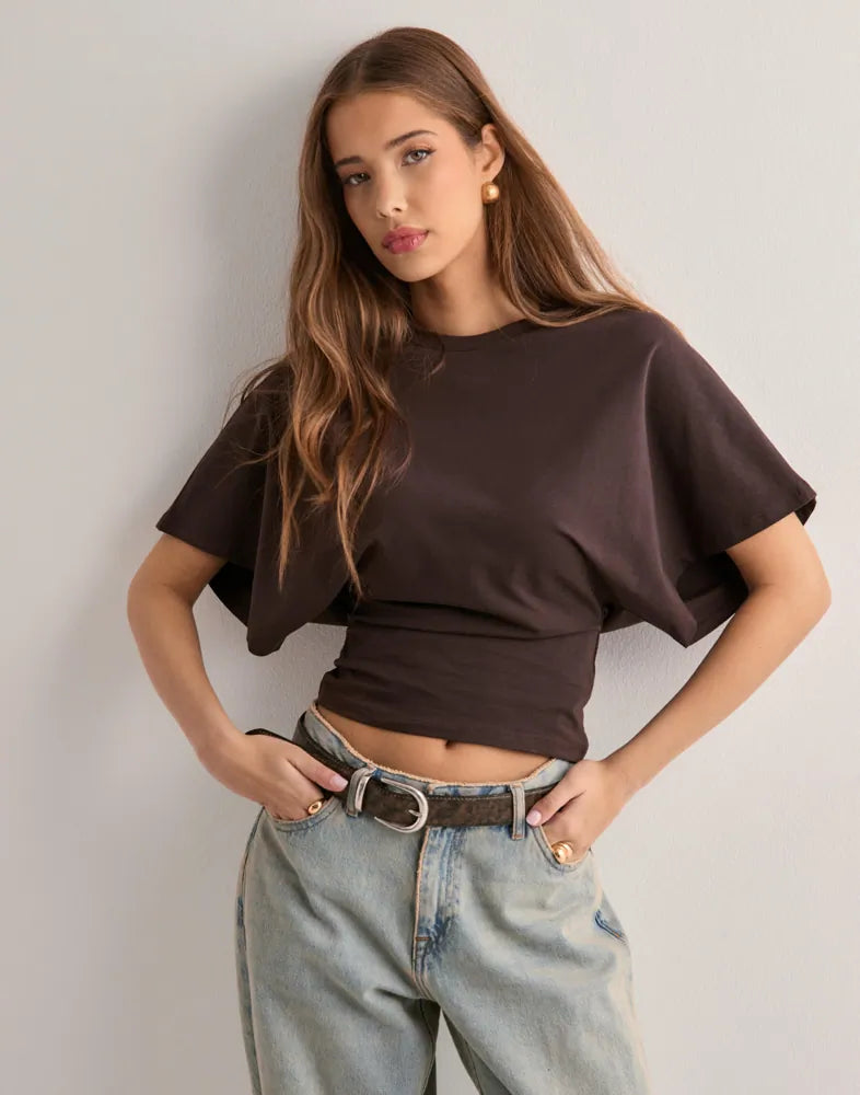 Leonie – Top Confortável com Cintura Elástica