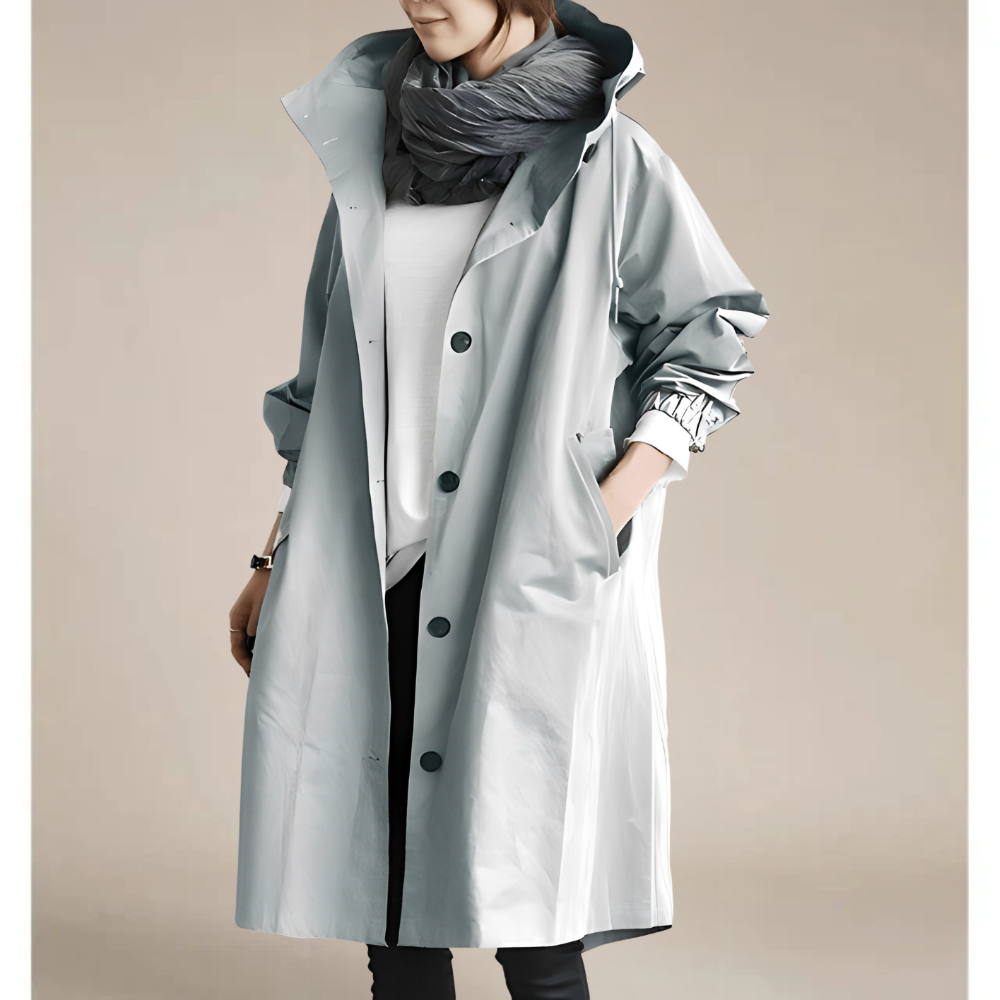 Maren – Trenchcoat Mulher Leve Impermeável