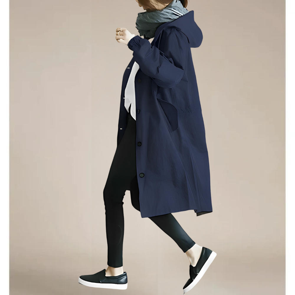 Maren – Trenchcoat Mulher Leve Impermeável