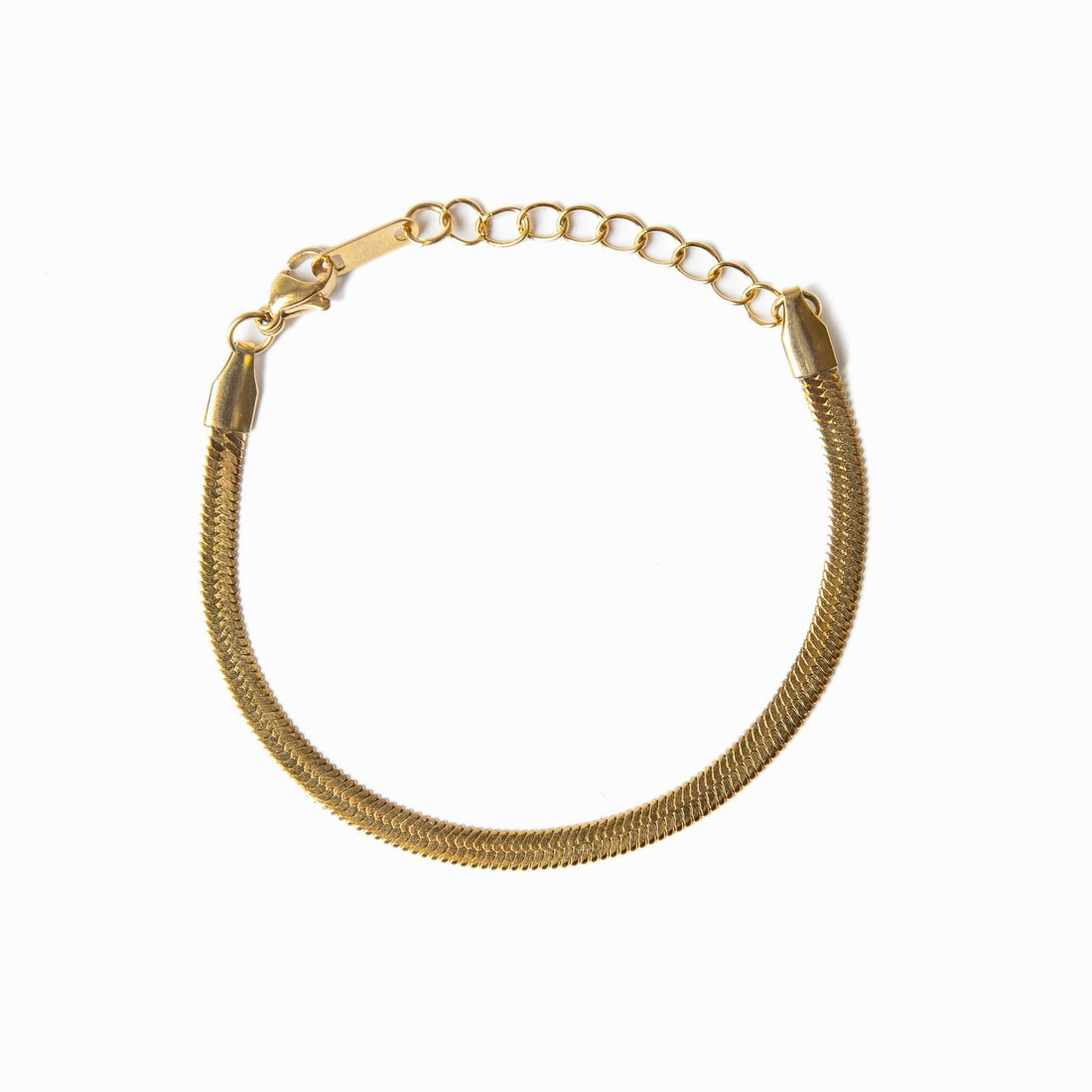 Livia – Bracelete serpente dourado elegante