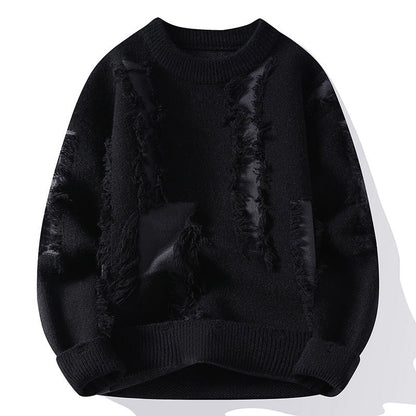 Frank - Elegant Sweater with Round Neck for Men