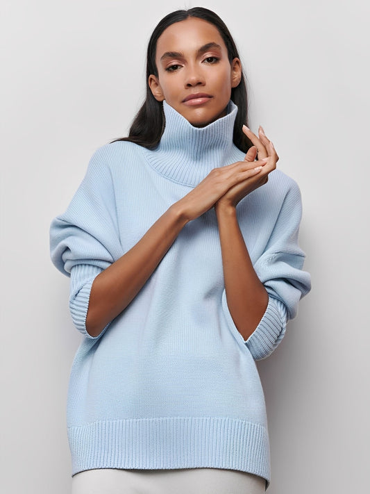 Marva - Eleganter, warmer Rollkragen für Damen