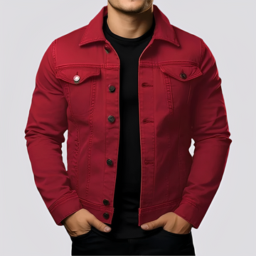 Maxwell - Jaqueta clássica masculina de material durável