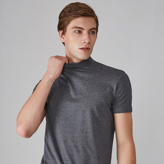 Éloi – Camiseta Anti-Transpiração com Gola Alta