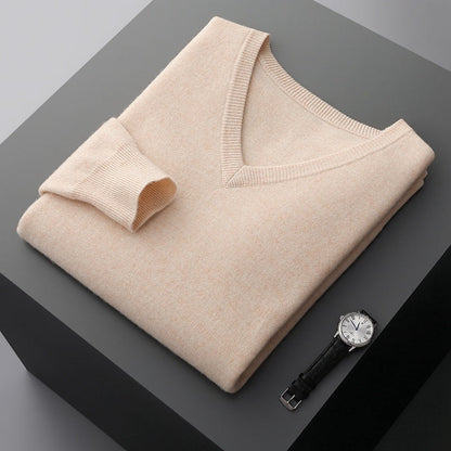 Walter - Simple Cashmere Sweater for Men