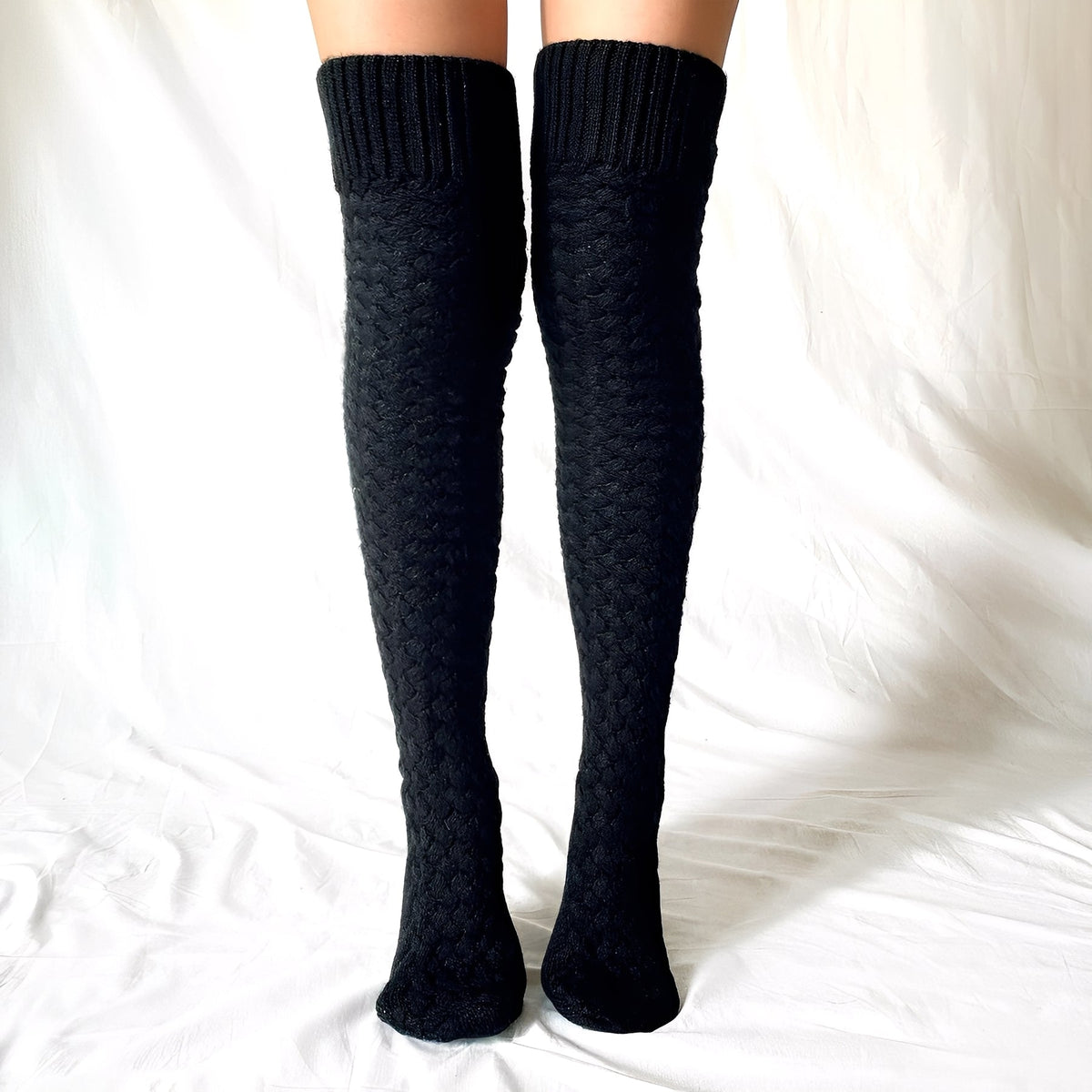 Madeline - Meias overknee aconchegantes