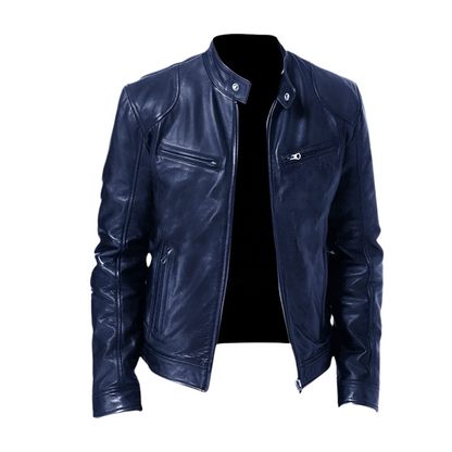 Evan - Elegant and Stylish Casual Leather Jacket