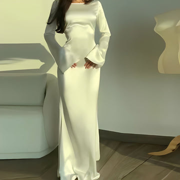 Anisa - Elegante vestido de manga comprida para mulheres