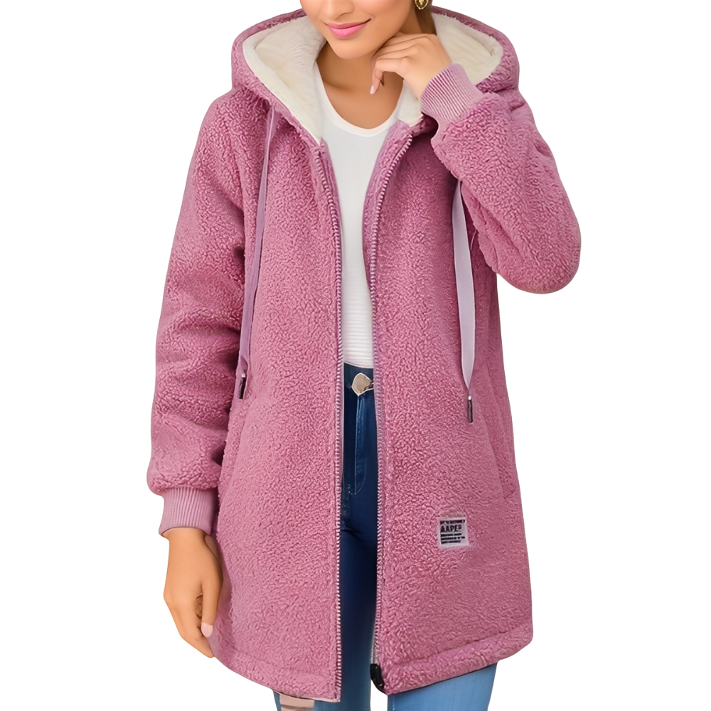 Griselda - Elegante, quente casaco com fleece para mulheres