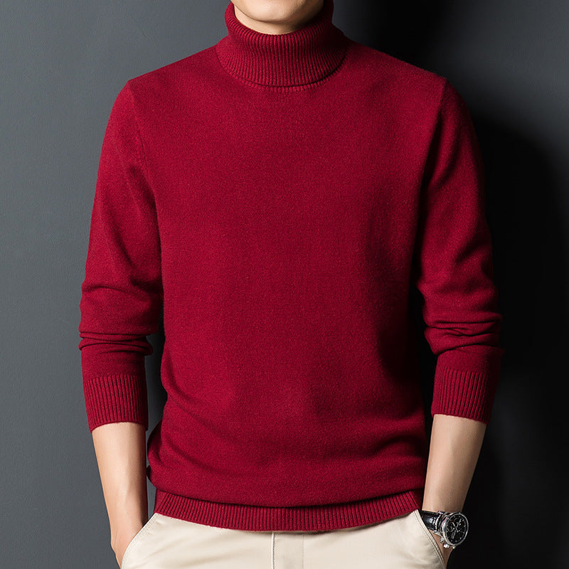 Lloyd - Camisola elegante de gola alta para homem