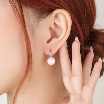 Cess – Brincos vintage com pérolas elegantes