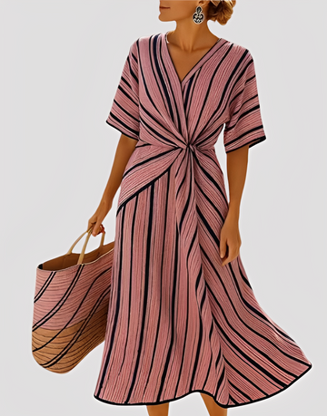 Mabel - Vestido longo estiloso e folgado para mulheres