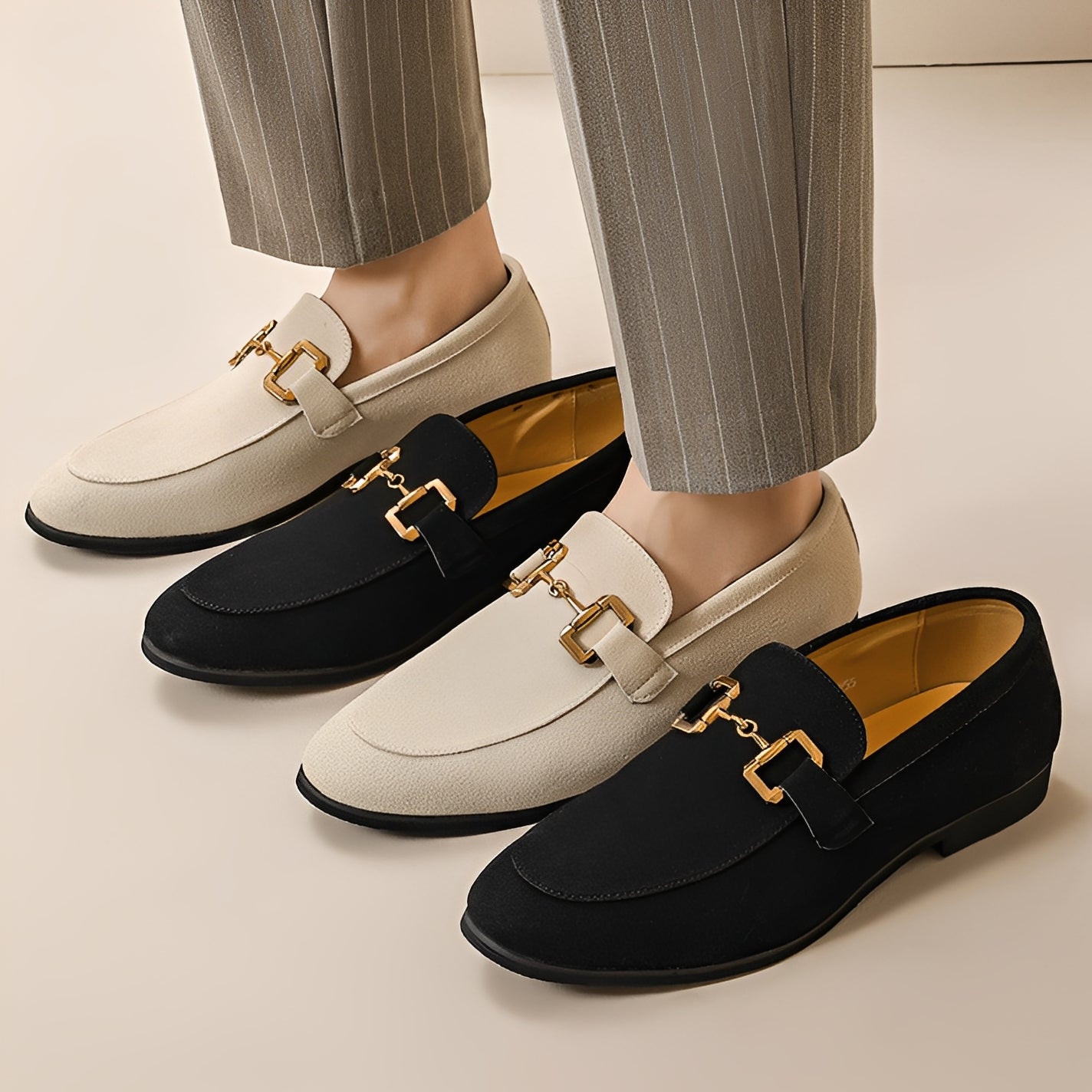 Allen - Elegant Suede Slip-on Shoes for Men