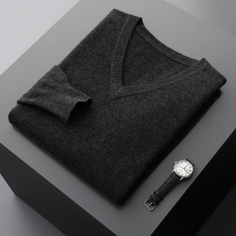 Walter - Simple Cashmere Sweater for Men