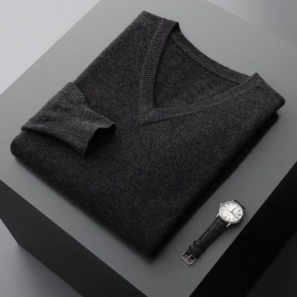 Walter - Simple Cashmere Sweater for Men
