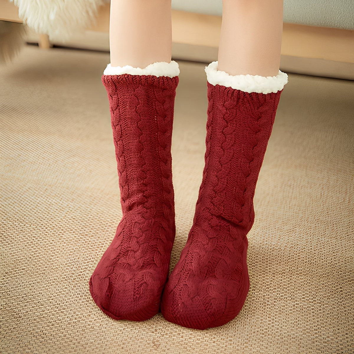 Jessica - Meias Quentes de Inverno para Mulheres