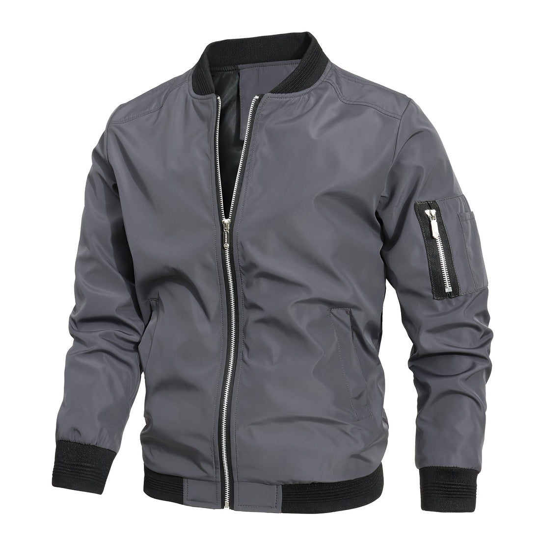 Alden - Moderna Jaqueta Bomber Esportiva para Homens