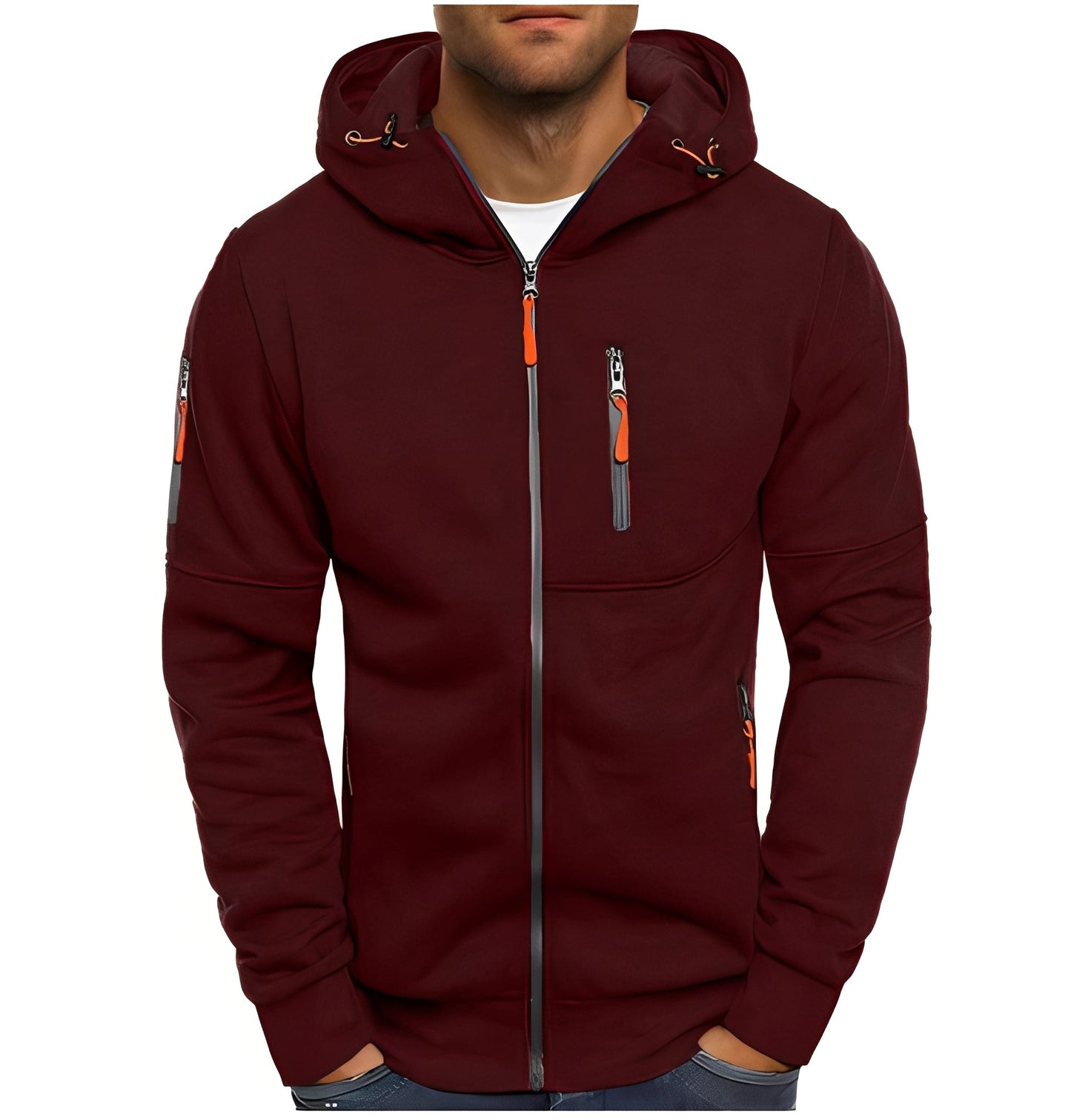 Armand - Comfortable hooded sweatshirt for man
