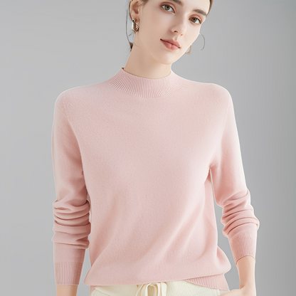 Chrystellene - Bequemer Rollkragenpullover aus Kaschmir für Damen