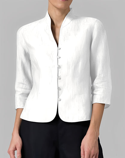 Lolicia - Freizeitbluse mit dreiviertellangen Ärmeln für Damen